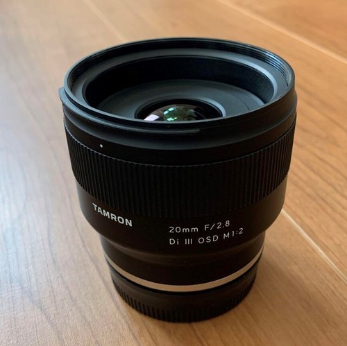 Objectif tamron 20mm - objectif,